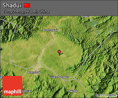 Satellite Map of Shadui