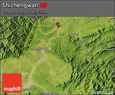 Satellite Map of Shichengwan