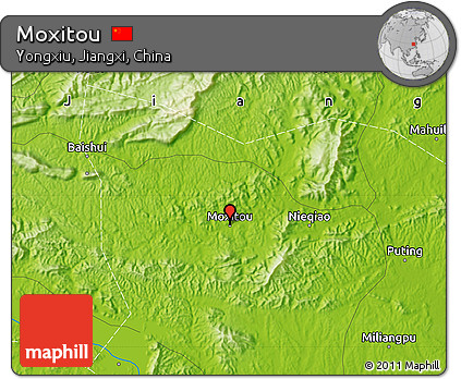 Physical Map of Moxitou