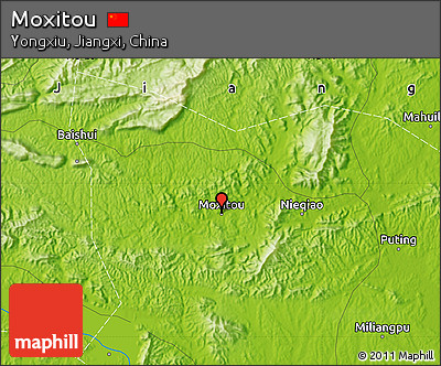 Physical Map of Moxitou