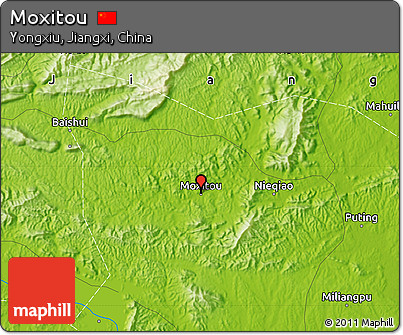 Physical Map of Moxitou