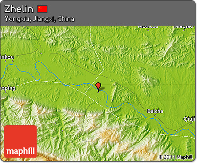 Physical Map of Zhelin