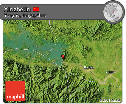 Satellite Map of Xinzhelin