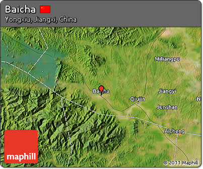 Satellite Map of Baicha