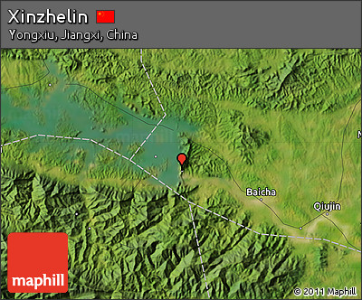Satellite Map of Xinzhelin