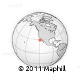 Outline Map of the Area around 29° 16' 6" N, 118° 55' 30" W, rectangular outline