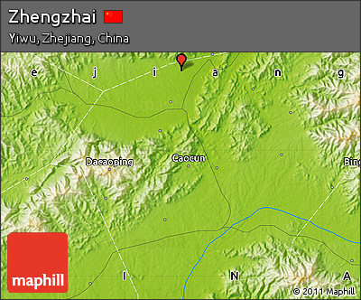 Physical Map of Zhengzhai
