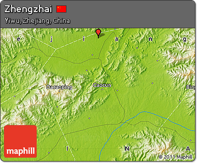 Physical Map of Zhengzhai