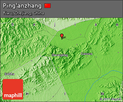 Political Map of Ping'anzhang