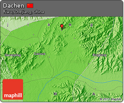 Political Map of Dachen