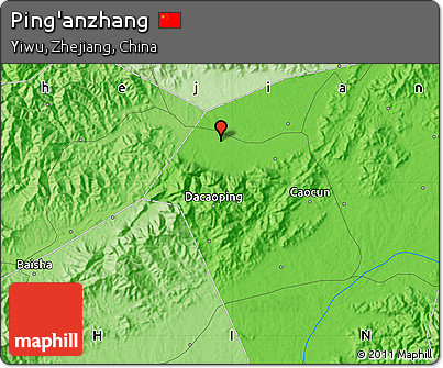 Political Map of Ping'anzhang