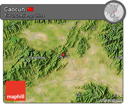 Satellite Map of Caocun
