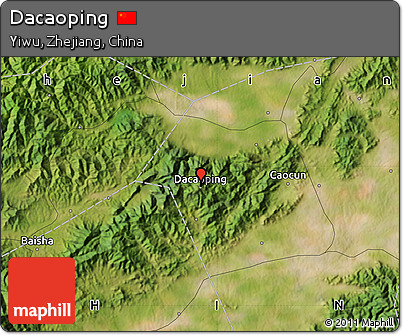 Satellite Map of Dacaoping