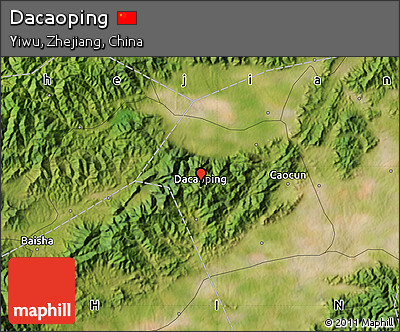 Satellite Map of Dacaoping