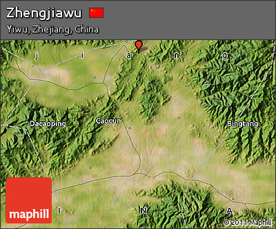Satellite Map of Zhengjiawu