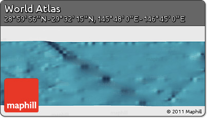 Satellite Panoramic Map of the Area around 29° 16' 6" N, 146° 16' 30" E