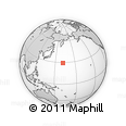 Outline Map of the Area around 29° 16' 6" N, 161° 34' 29" E, rectangular outline