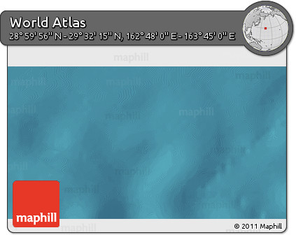 Satellite 3D Map of the Area around 29° 16' 6" N, 163° 16' 30" E