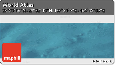 Satellite Panoramic Map of the Area around 29° 16' 6" N, 164° 7' 30" E