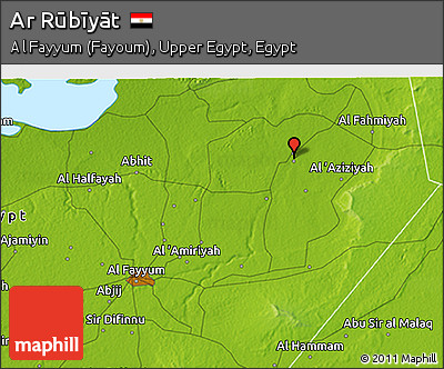 Physical 3D Map of Ar Rūbīyāt