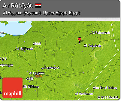 Physical 3D Map of Ar Rūbīyāt
