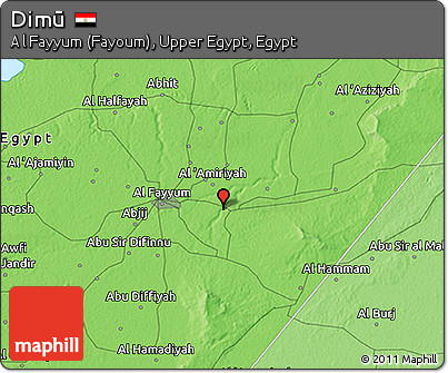 Political 3D Map of Dimū