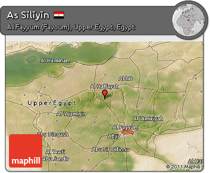 Satellite 3D Map of As Sīlīyīn