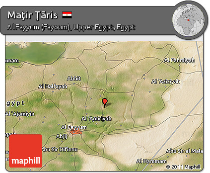 Satellite 3D Map of Maţir Ţāris
