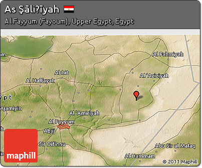 Satellite 3D Map of As Şāliḩīyah
