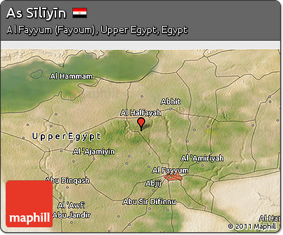 Satellite 3D Map of As Sīlīyīn