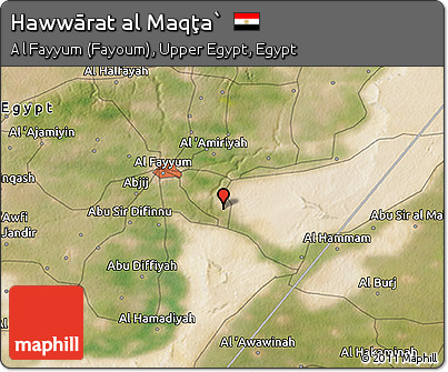 Satellite 3D Map of Hawwārat Al Maqţa`
