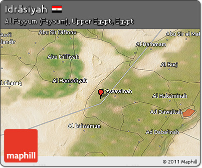 Satellite 3D Map of Idrāsiyah
