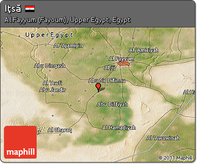 Satellite 3D Map of Iţsā