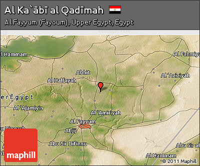 Satellite 3D Map of Al Ka`ābī Al Qadīmah