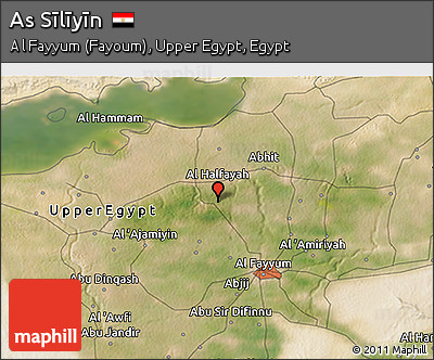 Satellite 3D Map of As Sīlīyīn