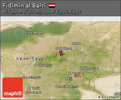 Satellite 3D Map of Fidīmīn Al Baḩrī