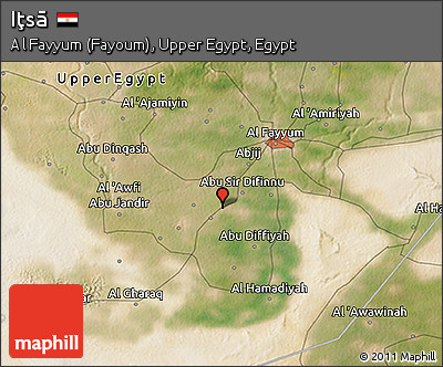 Satellite 3D Map of Iţsā