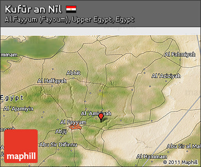 Satellite 3D Map of Kufūr An Nīl