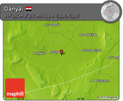 Physical Map of Dānyāl
