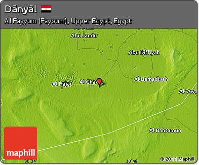 Physical Map of Dānyāl