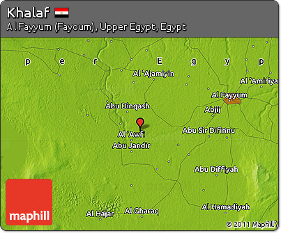 Physical Map of Khalaf