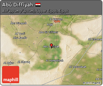 Satellite Map of Abū Diffīyah