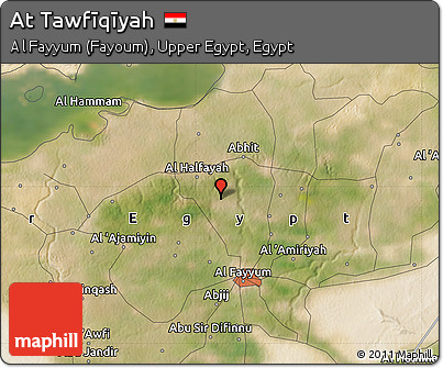 Satellite Map of At Tawfīqīyah