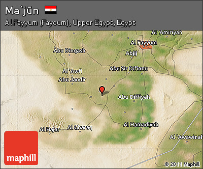 Satellite Map of Ma`jūn