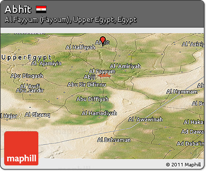 Satellite Panoramic Map of Abhīt