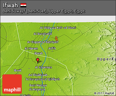 Physical 3D Map of Ifwah