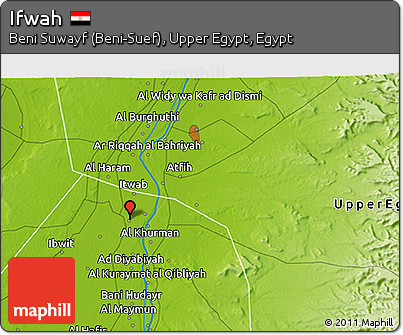 Physical 3D Map of Ifwah