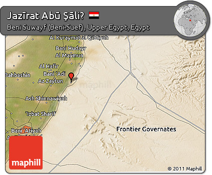 Satellite 3D Map of Jazīrat Abū Şāliḩ