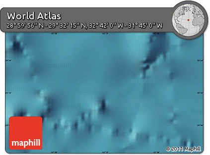 Satellite Map of the Area around 29° 16' 6" N, 32° 13' 30" W