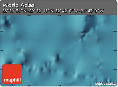 Satellite Map of the Area around 29° 16' 6" N, 32° 13' 30" W